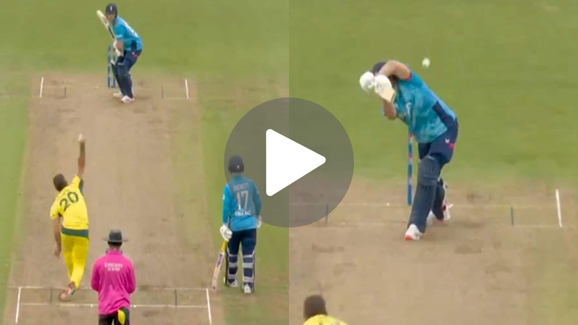 [Watch] RCB's Star Boy Will Jacks Castled For A Duck As Aaron Hardie Bowls A Peach